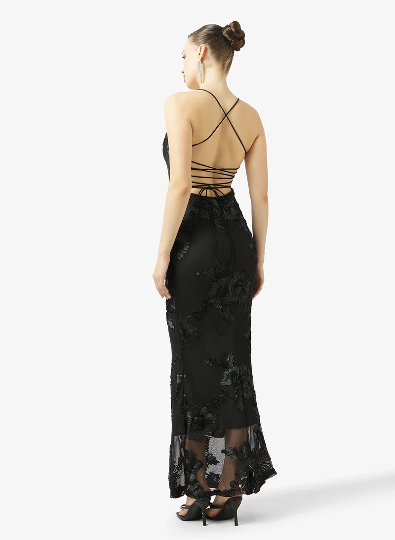 جينجر Lace Sweetheart Neckine Slip Dress